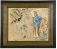 Leo Gestel: Boerenleven (framed)