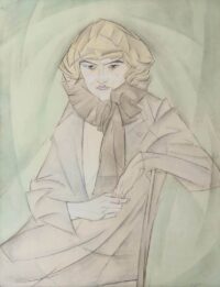 Leo Gestel: Jonge vrouw
