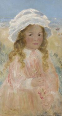 Simon Willem Maris: Meisje in de duinen