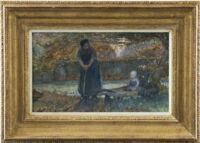 Eugène Brands: Moeder en kind (in lijst)