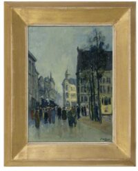 Chris Soer: De Lange Poten in Den Haag (in lijst)