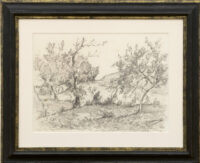 Johannes Evert Hendrik Akkeringa: Twee meisjes in de duinen (in lijst)