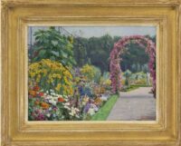 Johan Meijer: Bloementuin (in lijst)