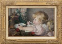 Emma Ekwall: Kopje soep eten (in lijst)