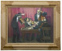 Frans Hogerwaard: Het zigeunerorkest (in lijst)