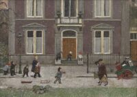 Harm Kamerlingh Onnes: Winter in Delft, Het Sint Joris Gasthuis
