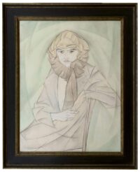 Leo Gestel: Jonge vrouw (in lijst)