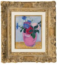Jan Sluijters: Stilleven met rozen en korenbloemen (in lijst)