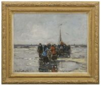 Gerhard Arij Ludwig 'Morgenstjerne' Munthe: Het laden van de visvangst (in lijst)