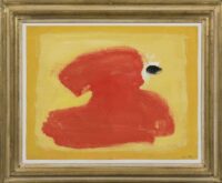 Eugène Brands: Rood teken (in lijst)
