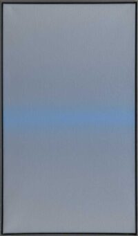 Willem van Althuis: Horizon helderblauw (in lijst)