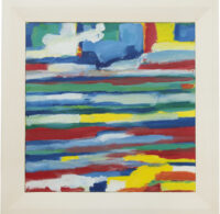 Gerrit Benner: Landschap (in lijst)