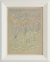 Otto van Rees: Bloeiende boomgaard (in lijst)
