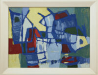 Frieda Hunziker: Landschap (in lijst)