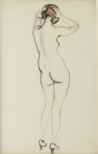 Jan Sluijters: Standing nude