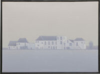 Willem van Althuis: Hotel Goerres, Akkrum (in lijst)