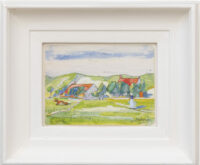 Jan Toorop: Duinhuizen bij Domburg (in lijst)