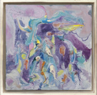 Marc Mulders: The blue iris garden (in lijst)