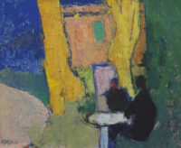 Wim Oepts: Compositie met zittende figuren