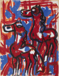 Gerrit Benner: Two horses