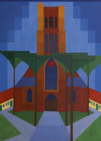 Lou Loeber: Kerk in Den Briel