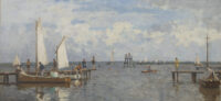 Cornelis Vreedenburgh: Zeilvertier op de Loosdrechtse Plassen