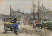 Floris Arntzenius: Haringkade in Scheveningen