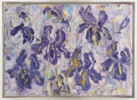 Marc Mulders: Paarse irissen (in lijst)