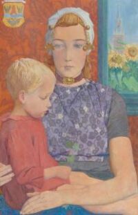 Jan Heyse: Arnemuidse vrouw met kind