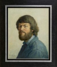 Henk Helmantel: Zelfportret (in lijst)