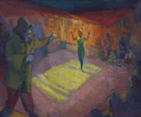 Jannes de Vries: Straatcircus Cancale in Bretagne