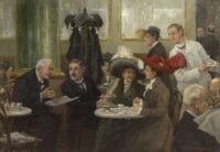 Otto Dinger: In het restaurant