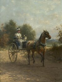 Otto Eerelman: In een rijtuig op een zomerse dag