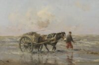 Willem George Frederik Jansen: Schelpenvisser op het strand