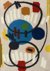 Willem Hussem: Abstracte compositie